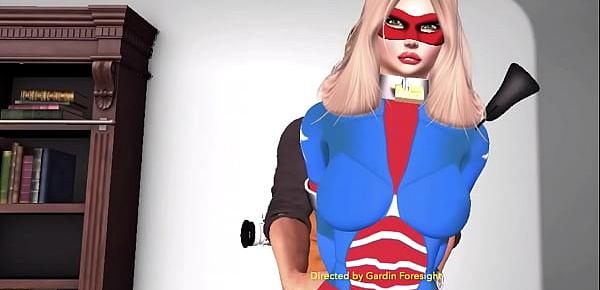  Barkai vs Lady America (Orgasmic Second Life, SL Sex)